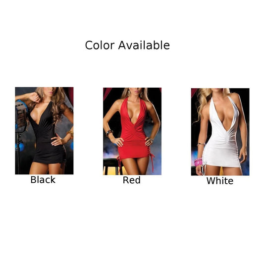Female Dresses Dress Lingerie Pajamas Performance Transparent Underwear V Neck Backless Bodycon Breathable Mesh