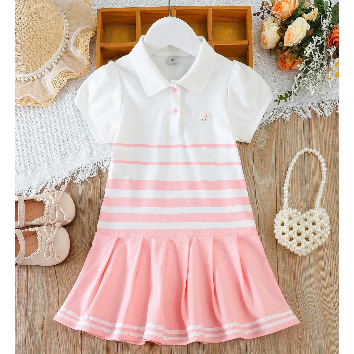 Girls Clothes 2025 New Summer Princess Dresses Short Sleeve Kids Dress Baby Dresses for Children Clothing 2-6Y