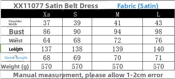 Spring New Arrival Women's Dr ZA2025 with Belt Waist Cinching Silk Satin Feel Good Quali Faionable Ethnic Sle