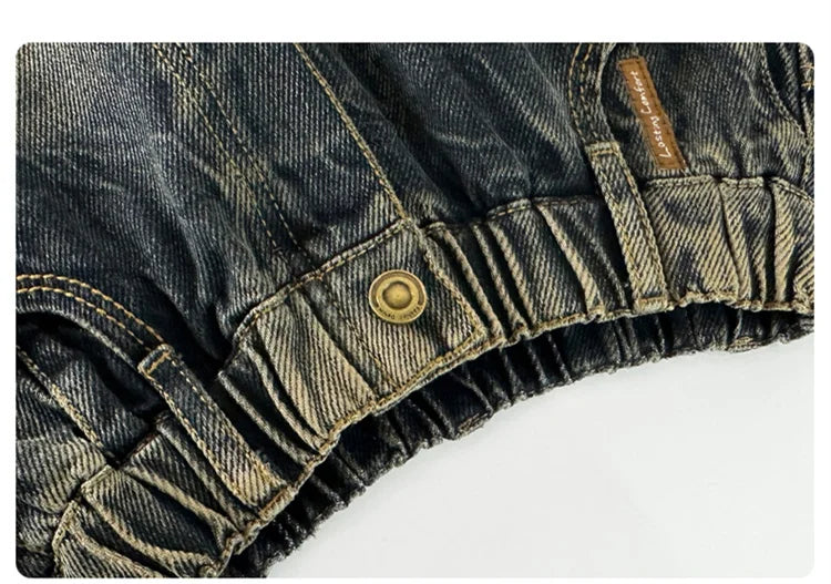 New Design Kids Stylish Jeans For Boys Fashion Street Trousers Children Trendy Denim Pants Age 5 6 7 8 9 10 11 12 13 14 Years