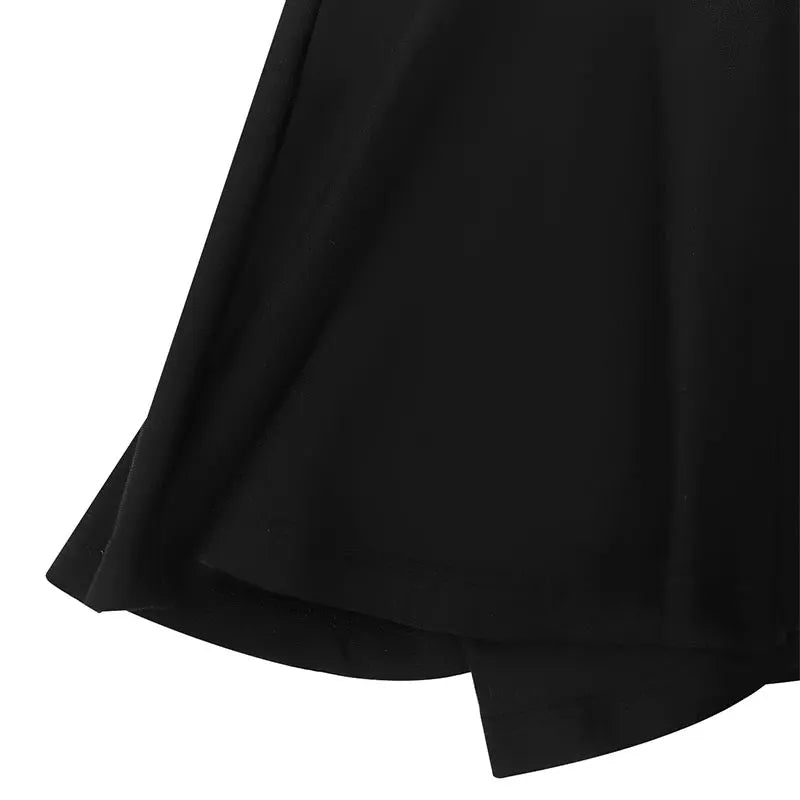 Summer Black Sexy Women's Dresses Streetwear Fashion Club Party Halter Dress Elegant Lady Sexy Backless V-neck Low Chest Dresses