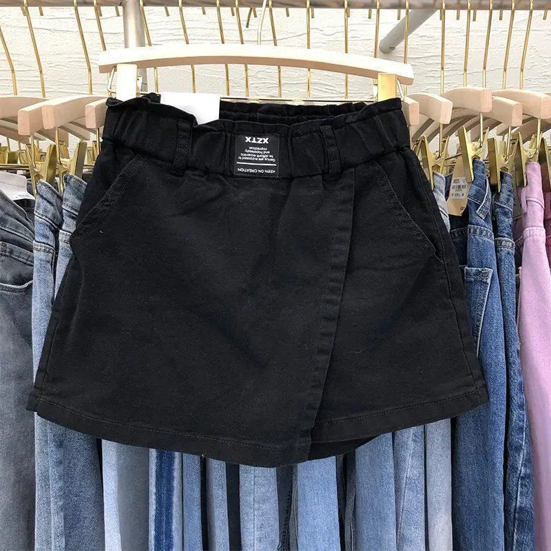 White Skirt Women High Waist Cotton Summer Jupe 2025 Faldas Mujer De Moda Fashion Casual Bodycon Mini Y2k Skirts Korean Saia