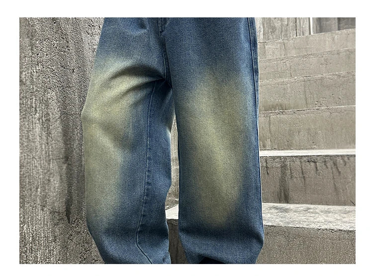 Hot Sale Children Vintage y2k Baggy Jeans for Teens Boy New Casual Relaxed Fit Denim Pants Kids Classic Blue Jeans Trousers