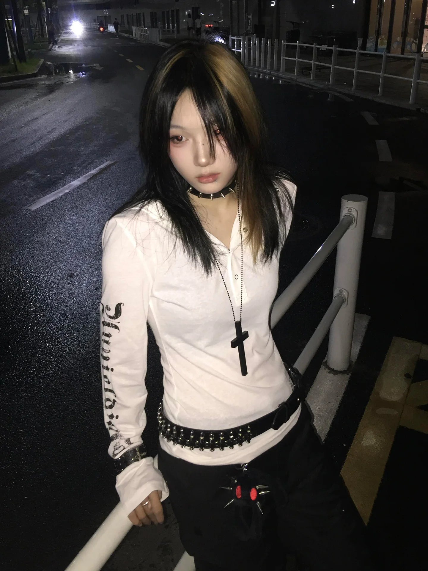 Seeslim Hooded Print Letter Graphic T Shirts Woman Clothes Youthful Long Sleeve 2000s Clothes Y2k Tees Female Clothing Autumn