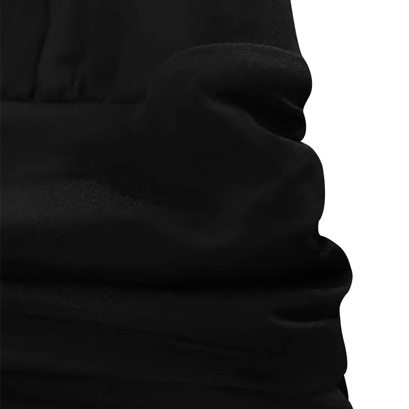 Summer Black Sexy Women's Dresses Streetwear Fashion Club Party Halter Dress Elegant Lady Sexy Backless V-neck Low Chest Dresses
