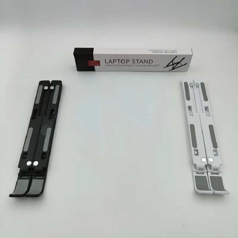 7 Levels Adjustable Laptop Stand Foldable Portable Notebook Bracket Support Base ABS Holder for Macbook Lenovo Laptop Air Pro