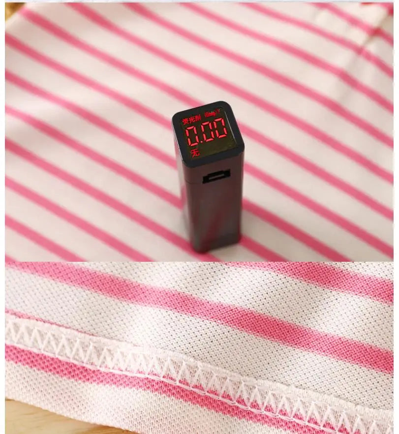 2025 New Children's Dress Girls' Summer Korean Edition Striped Strawberry lapel Casual Dress 1-10 Years Old