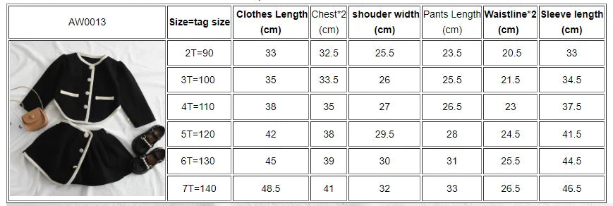 Bear Leader Fashion Kids Girls Princess 2pcs Clothes Set Autumn Winter Children Coat Outwear+Skirts Vintage Outfits Suit 2-12Y