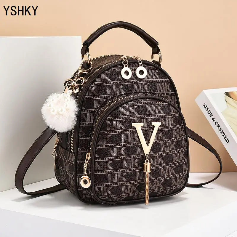 Women's bag 2025 new fashion women's bags hit color hand-held  bag Europeand the United States all-match shoulder messenger bag