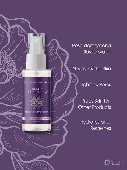 Rose Water Spray - Mjolnir The Protector - Energy Clearing Spray