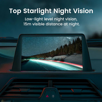 AHD1080P Universal Car Backup Camera Full HD Night Vision Black