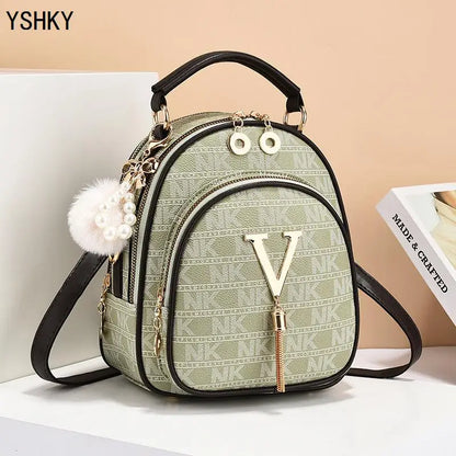 Women's bag 2025 new fashion women's bags hit color hand-held  bag Europeand the United States all-match shoulder messenger bag