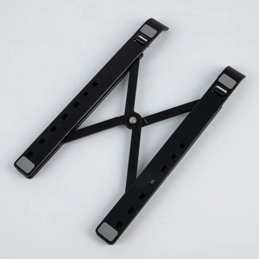 7 Levels Adjustable Laptop Stand  Foldable Portable Notebook Bracket Support Base ABS Holder for Macbook  Lenovo Laptop Air Pro