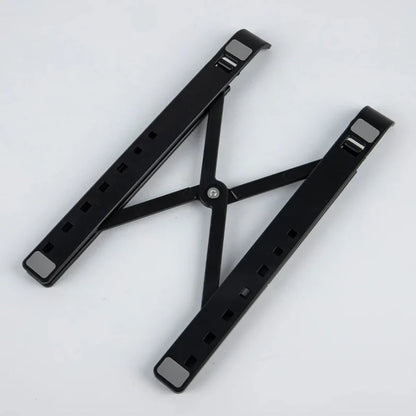 7 Levels Adjustable Laptop Stand  Foldable Portable Notebook Bracket Support Base ABS Holder for Macbook  Lenovo Laptop Air Pro