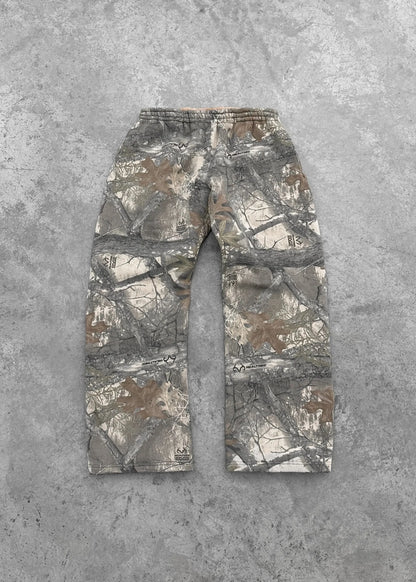 Y2K Streetwear Men Camouflage Pattern Print High Street Hip Hop Sweatpants Women Oversized Unisex Casual Camo Baggy Pants Gothic