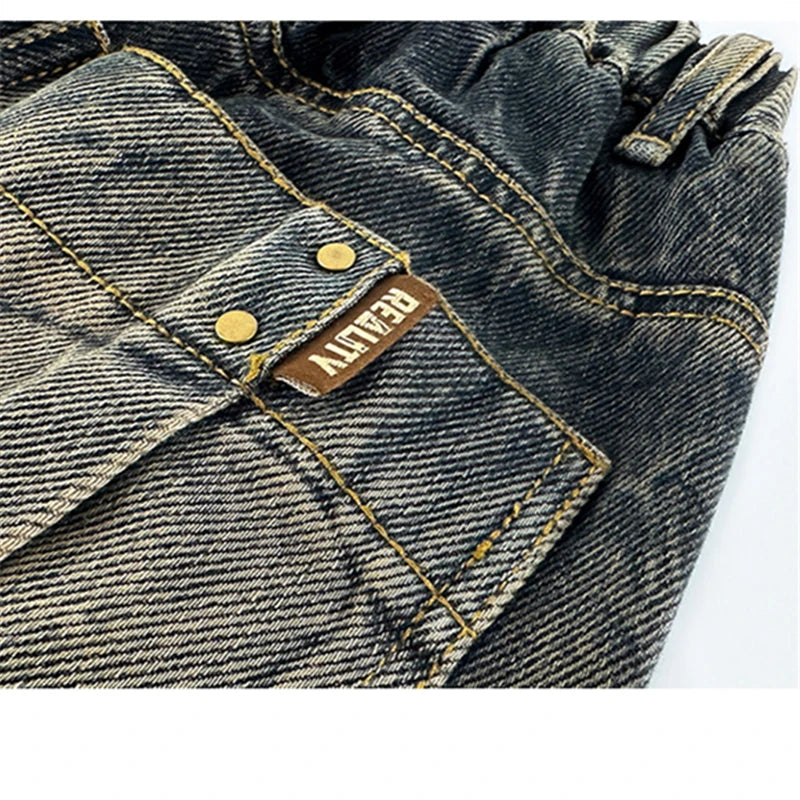 New Design Kids Stylish Jeans For Boys Fashion Street Trousers Children Trendy Denim Pants Age 5 6 7 8 9 10 11 12 13 14 Years