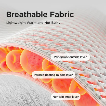 Electric Heating Wrist Massager Hot Compress Vibration Wrist/Ankle Brace Hand Wrist Guard Heating Pad Rechargeable Wristband