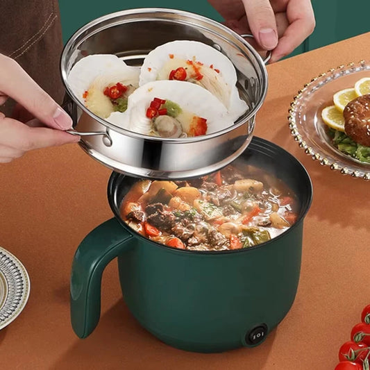 Capacity Mini Home Cooking Pot Multifunctional Rice Cooker Non Stick Pan Safety Material Potable Stockpot Utility Electrice