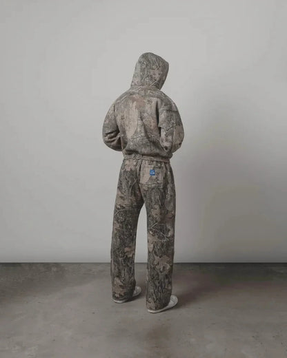 Y2K Streetwear Men Camouflage Pattern Print High Street Hip Hop Sweatpants Women Oversized Unisex Casual Camo Baggy Pants Gothic