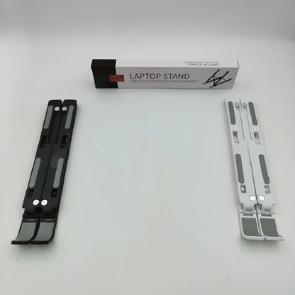 7 Levels Adjustable Laptop Stand  Foldable Portable Notebook Bracket Support Base ABS Holder for Macbook  Lenovo Laptop Air Pro