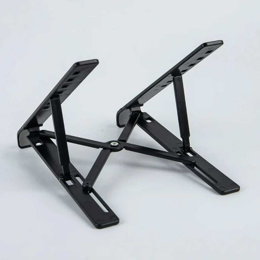7 Levels Adjustable Laptop Stand  Foldable Portable Notebook Bracket Support Base ABS Holder for Macbook  Lenovo Laptop Air Pro
