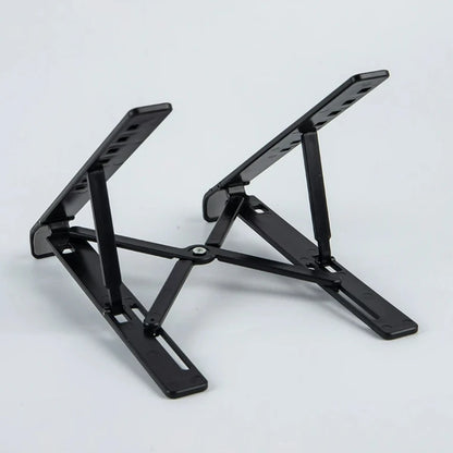 7 Levels Adjustable Laptop Stand  Foldable Portable Notebook Bracket Support Base ABS Holder for Macbook  Lenovo Laptop Air Pro