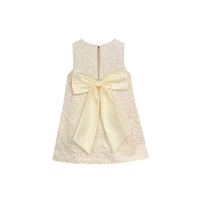 Princess Party Dress Toddler Baby Girls Classic Dresses Kids Heart Elegant Wedding Children Birthday Baptism Formal Clothing