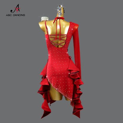 2025 Latin Dance Practice Clothing Girls Dress for Prom Competition Sport Costume Evening Party Skirt Top Women Samba Customized