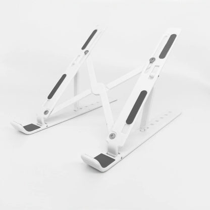 7 Levels Adjustable Laptop Stand  Foldable Portable Notebook Bracket Support Base ABS Holder for Macbook  Lenovo Laptop Air Pro