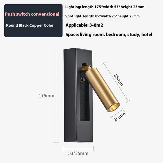 Hotel Wall Light Creative LED Room Light American Reading Wall Light